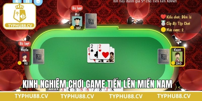 Tiến Lên Miền Nam - Game Đổi Thưởng Hấp Dẫn Tại Typhu88 4 Sử dụng quân 2 hợp lý khi tham gia tiến lên