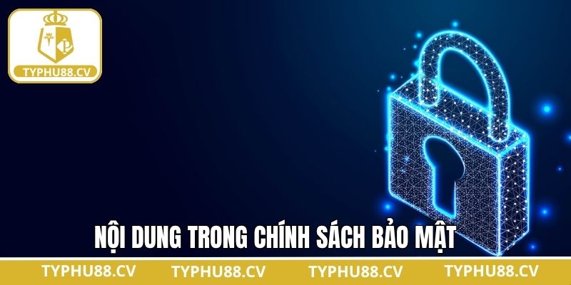 Chính Sách Bảo Mật 2 Tổng hợp thông tin chi tiết về chính sách bảo mật Typhu88